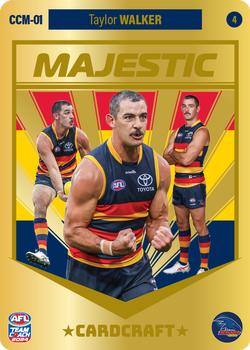 2024 AFL TeamCoach - Card Craft Majestic 4 #CCM-01 Taylor Walker Front